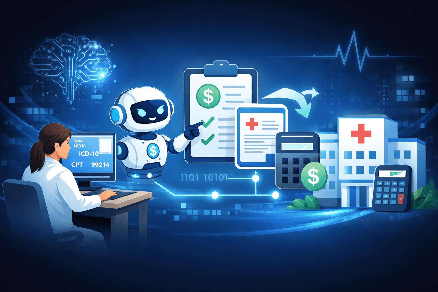 AI-Assisted Medical Coding for Charge Entry Automation in Healthcare